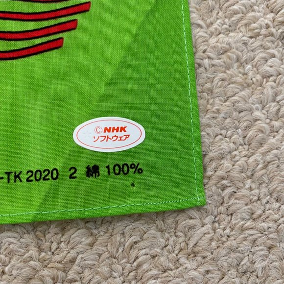 Vintage anime Goal FH (Field Hunter) 1994 Soccer NHK handkerchiefs - Picture 11 of 11